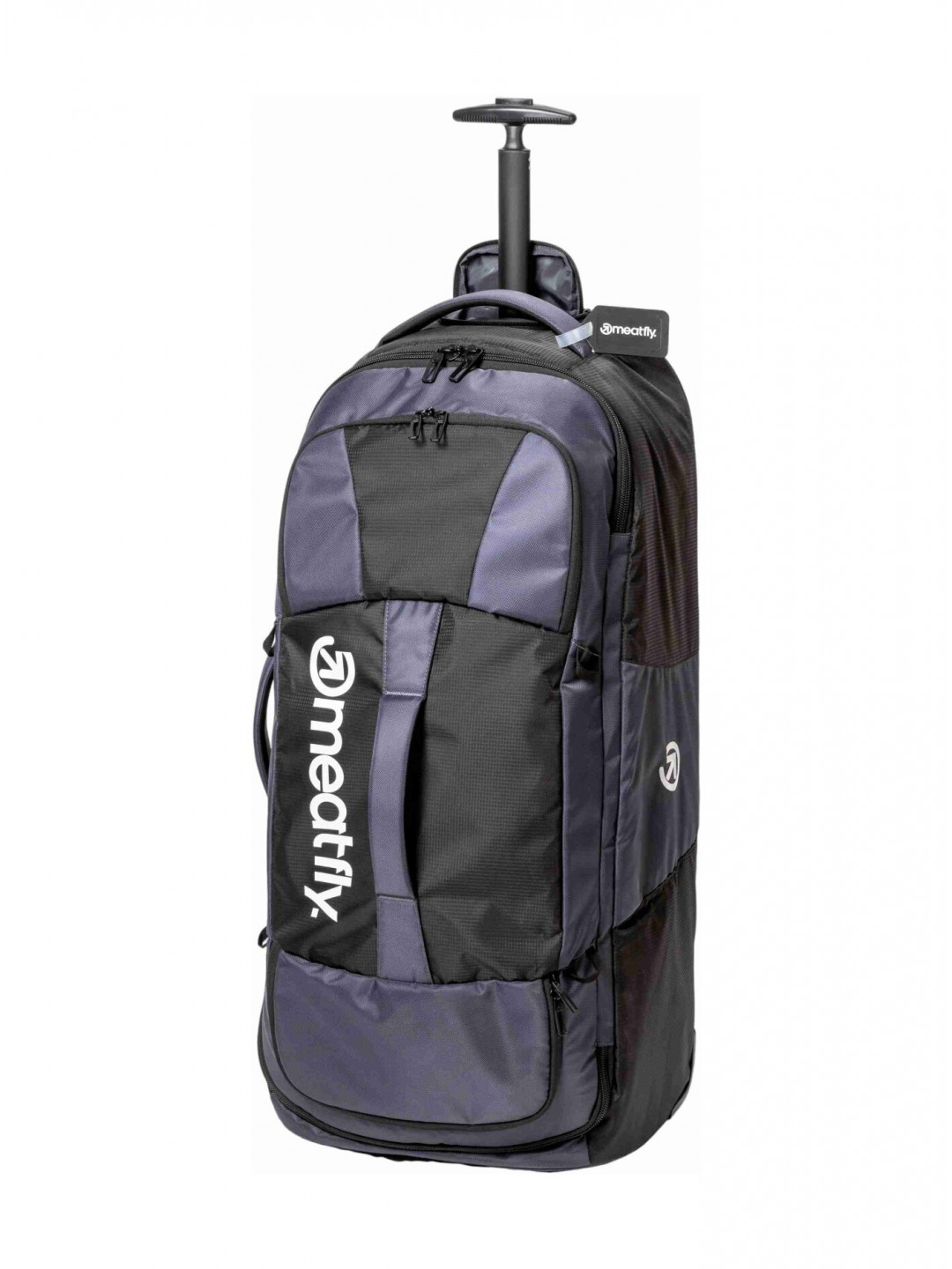Meatfly kufr Austin Heather Charcoal Grey 100 L Šedá Objem 100 L